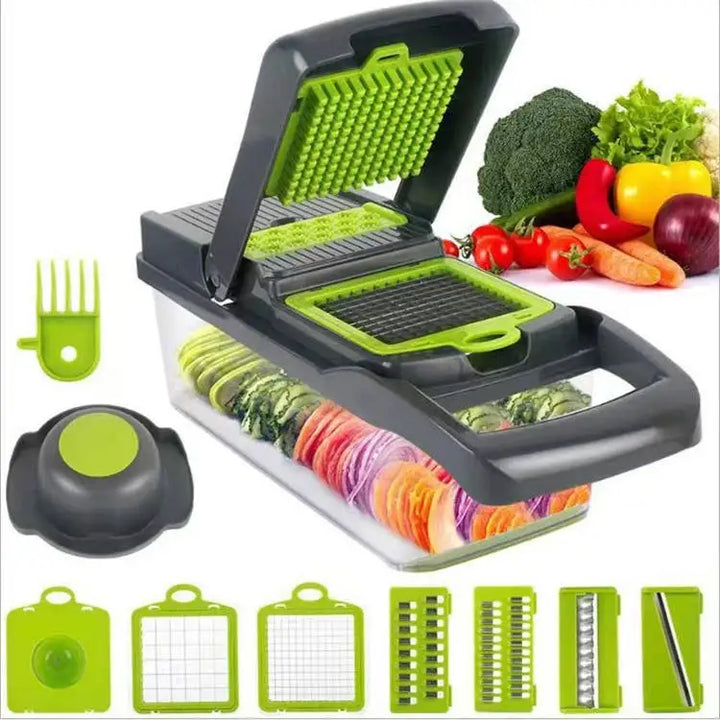 Wholesale Stainless Steel Multifunctional Vegetable Slicer Dicer Cutter Kitchen Veggie Chopper - Eagle 