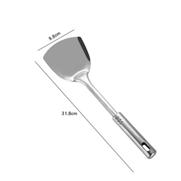 Kitchen Stainless Steel Korean Style Kitchenware Pots Set Cooking Tableware Food Rice Soup Spoon Colander Spatula Accessories - Eagle 