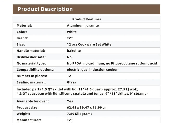 Maifan Stone Non-Stick Cookware Set Single Sustainable Metal for Induction Cooker Gas Stove for Household Frying Stir-Frying - Eagle 