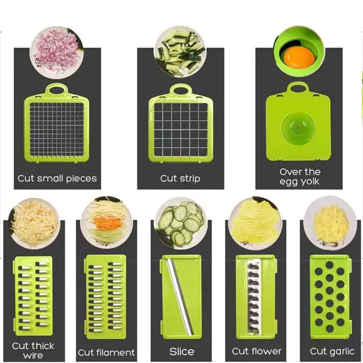 Wholesale Stainless Steel Multifunctional Vegetable Slicer Dicer Cutter Kitchen Veggie Chopper - Eagle 