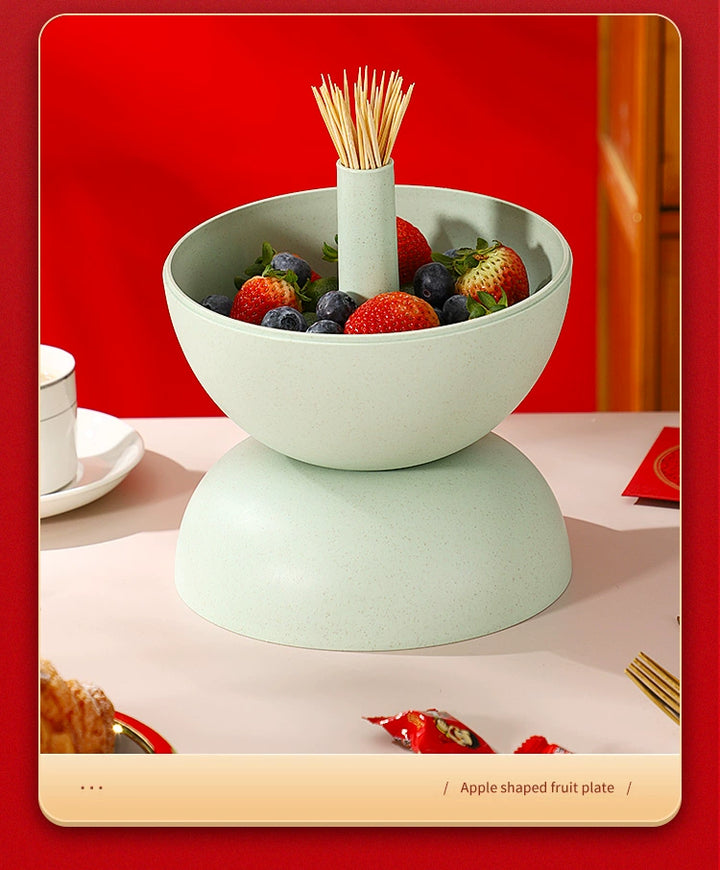 New Year Fruit Plate For Home 2025 New Arrival Living Room Coffee Table Wedding Candy Plate Snack Dried Fruit Storage Box Fruit Plate - Eagle 