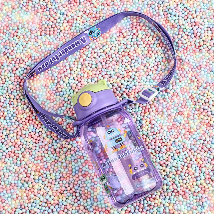 Kids Sippy Cup Water Bottle with Straw - Eagle 