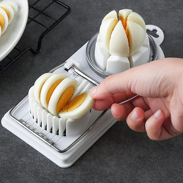 Multifunctional PP Base egg cutter 2 - in - 1 stainless steel wire pull egg cutter for hanging high - quality kitchen accessory tools - Eagle