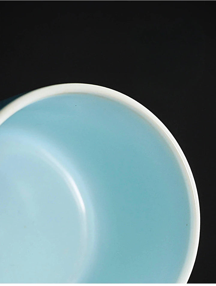 Creative Handmade Exquisite Coffee Cup Vintage Coffee Cup With Wooden Handle Mug Cups Mugs Drinkware Kitchen Dining Bar Home - Eagle 