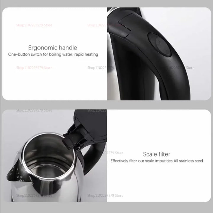 Smart Stainless Steel Electric Kettle – Durable & Rust-Proof - Eagle 