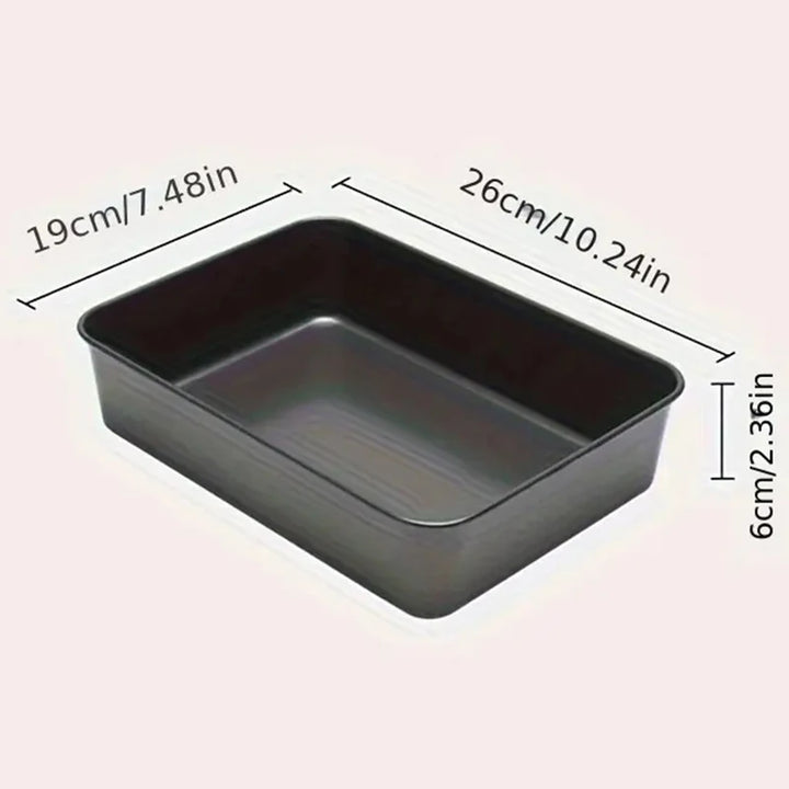 1Pc Nonstick Cake Pan Rectangular Casserole Pans Casserole Baking Pan Lasagna Container Carbon Steel Baking Pan - Eagle 