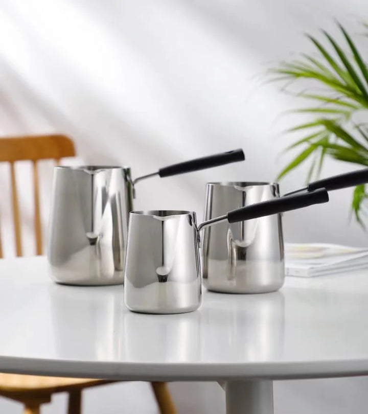 Long Handle Wax Melting Pot DIY Candle Soap Melts Pot Scented Wax Melts Metal Coffee Toroid Pitcher Latte Milk Frothing Jug - Eagle 