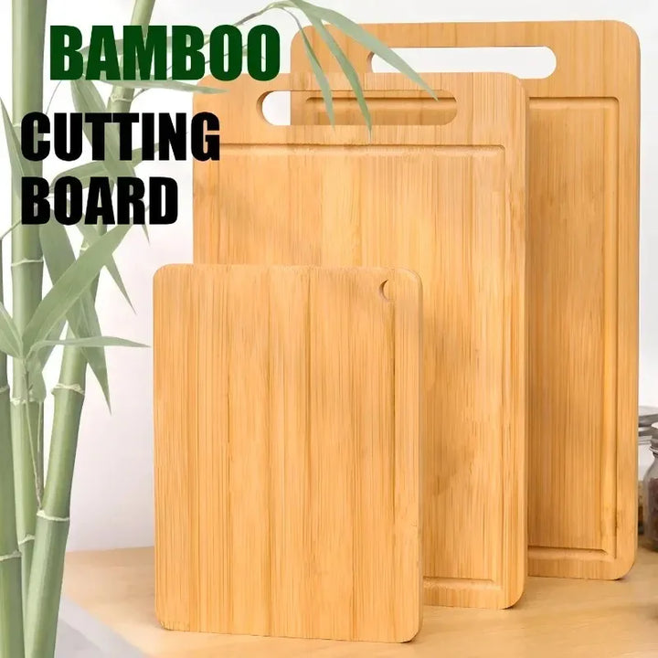 Wooden Cutting Board Kitchen Cutting Board for Meat Totally Bamboo Food Cutting Table Thickened Fruit Vegetables Chopping Panel - Eagle 