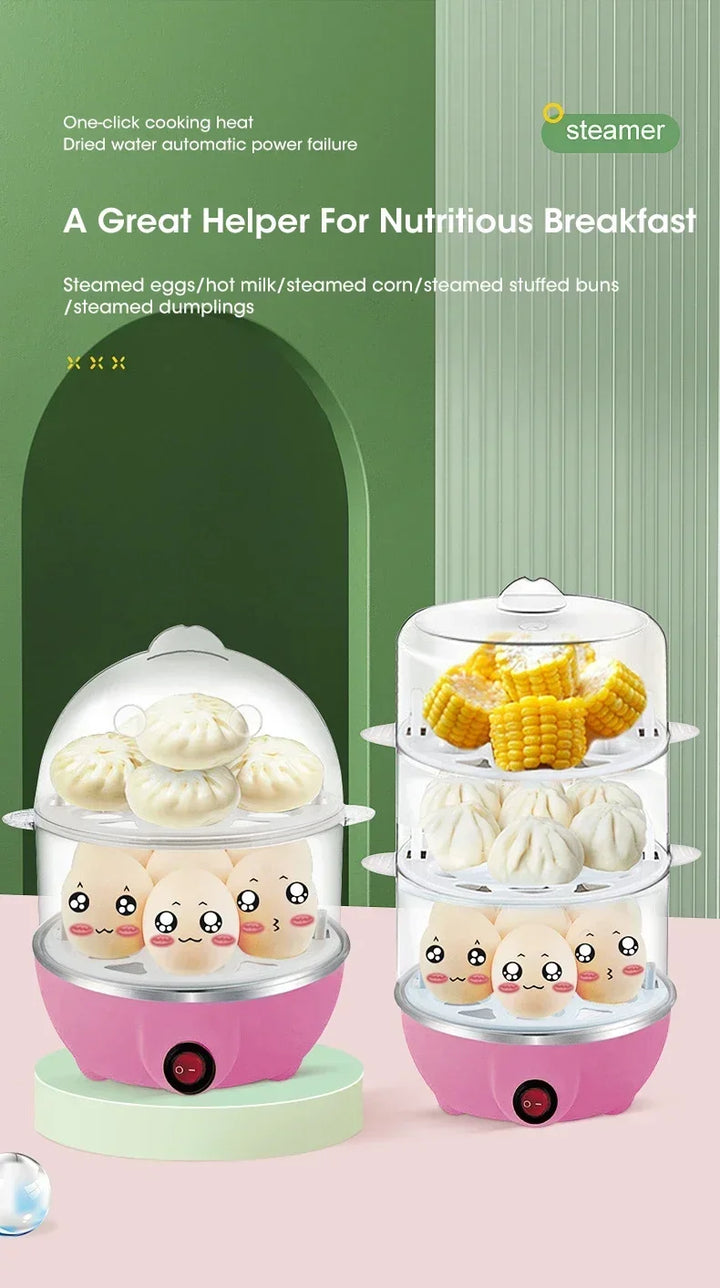 Mini Electric Egg Boiler – Rapid Single Egg Steamer - Eagle 