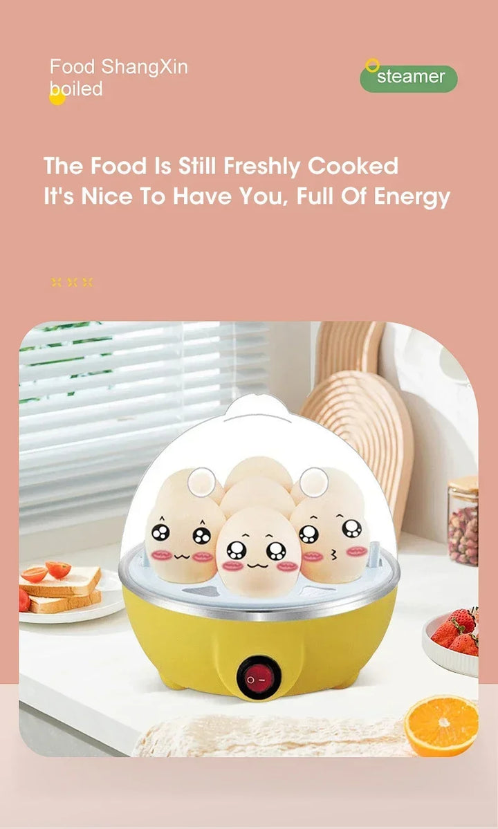 Mini Electric Egg Boiler – Rapid Single Egg Steamer - Eagle 