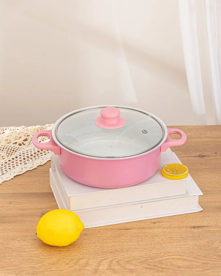 13pcs Durable Non Stick Cookware Set Multifunctional Kitchen Utensil Soup Milk Pot Maifanstone Frying Pan Household - Eagle 