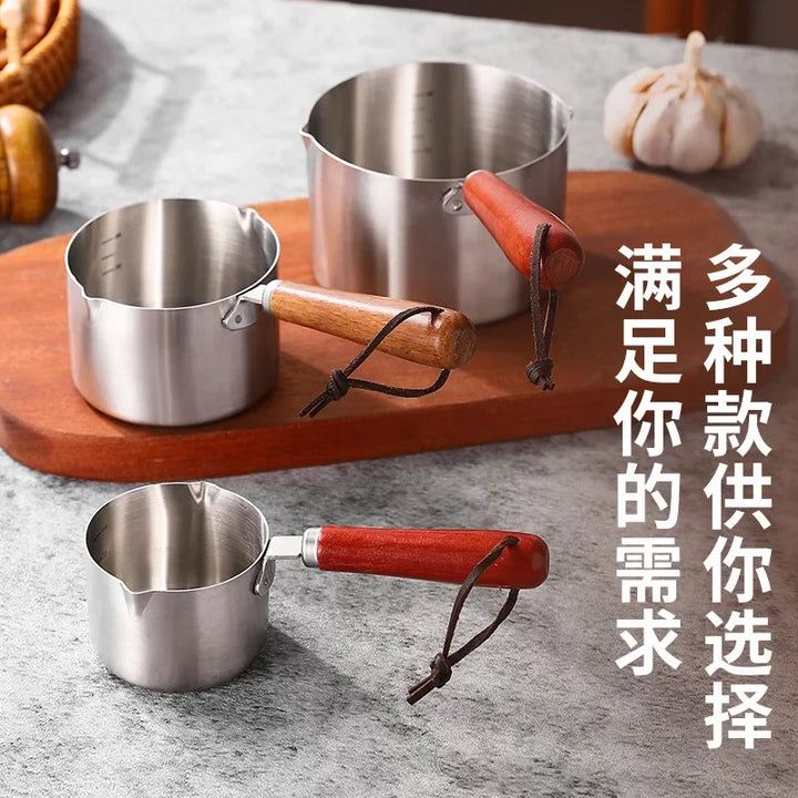 Multi Functional Stainless Steel Hot Oil Special Small Pot Mini Overflow Pot Household Mini Auxiliary Food Oil Splash Small Pot - Eagle 