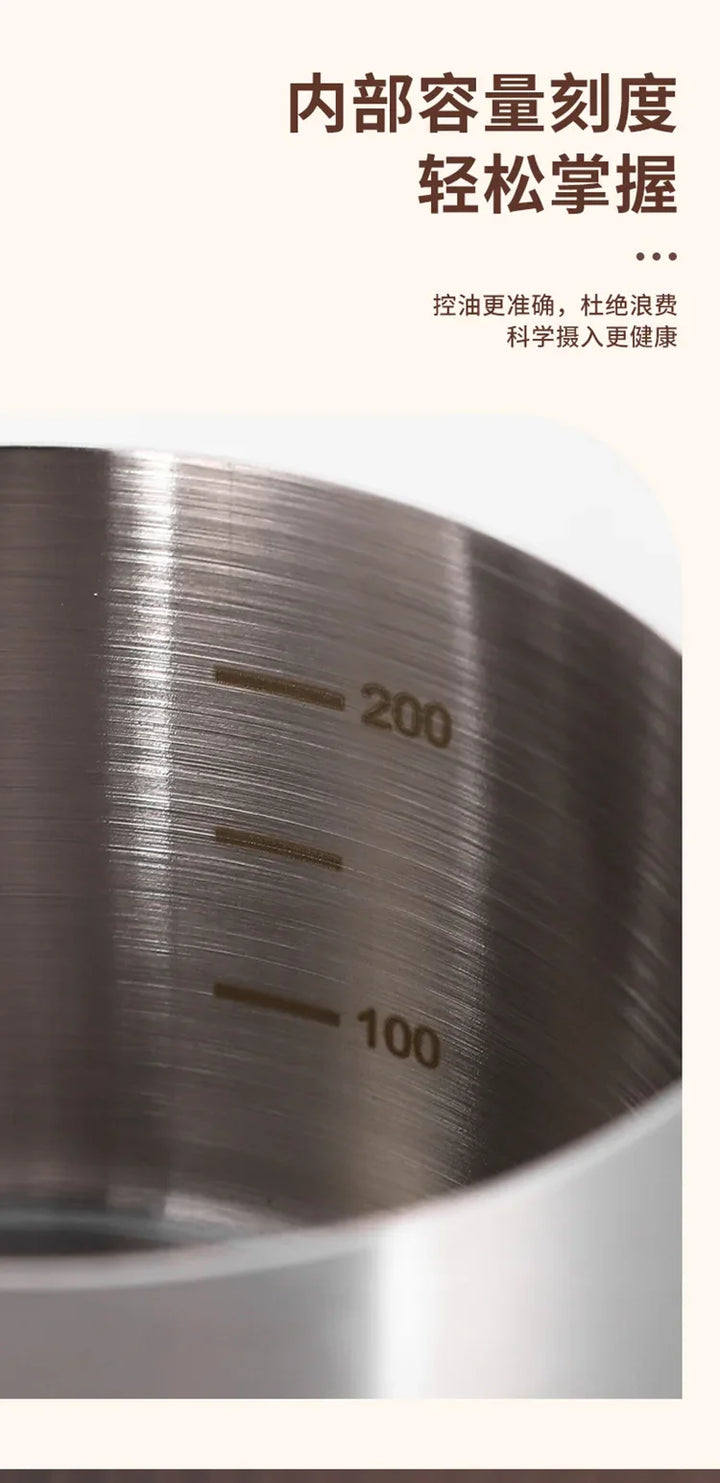 Multi Functional Stainless Steel Hot Oil Special Small Pot Mini Overflow Pot Household Mini Auxiliary Food Oil Splash Small Pot - Eagle 