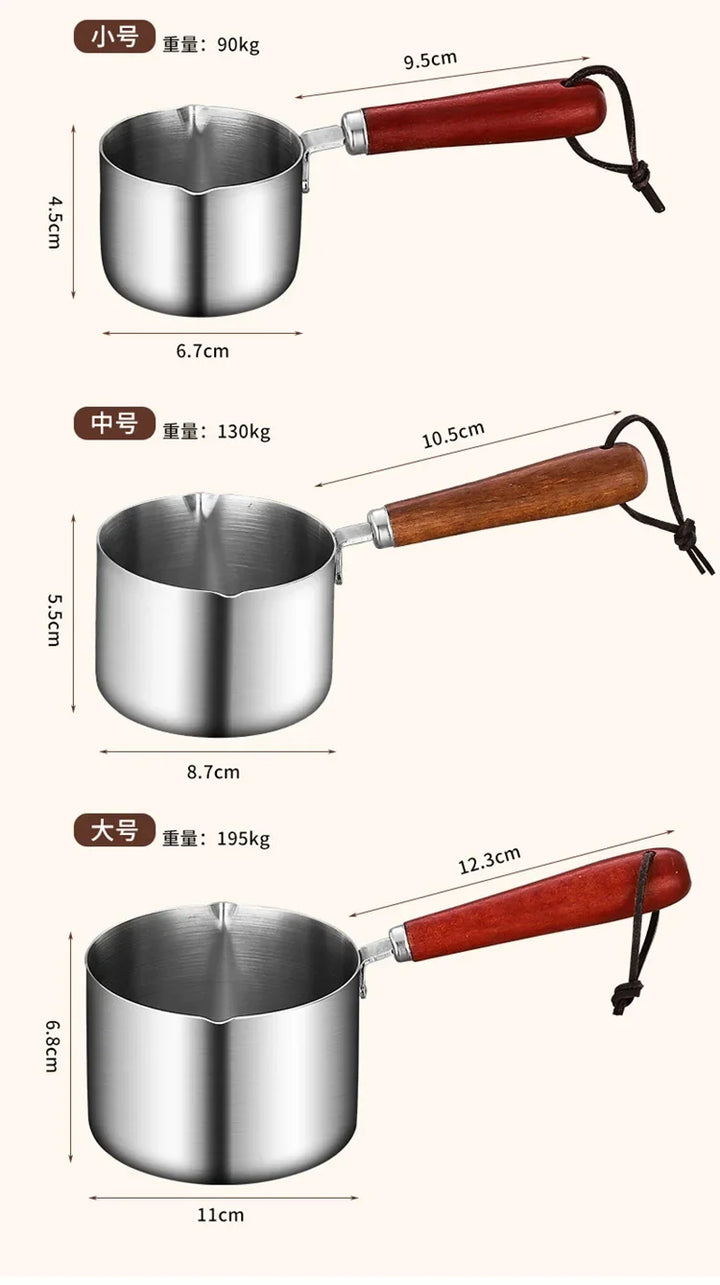 Multi Functional Stainless Steel Hot Oil Special Small Pot Mini Overflow Pot Household Mini Auxiliary Food Oil Splash Small Pot - Eagle 