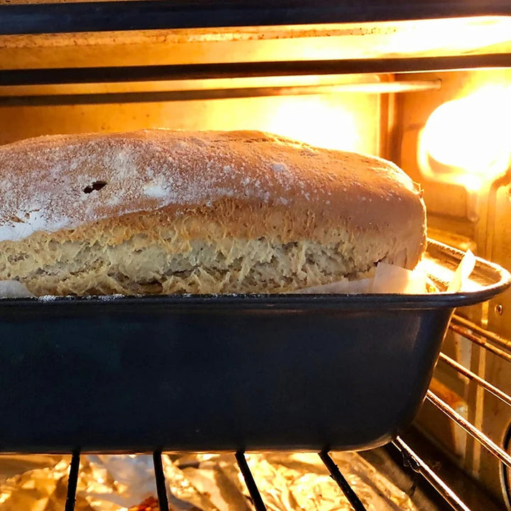 1Pc Nonstick Cake Pan Rectangular Casserole Pans Casserole Baking Pan Lasagna Container Carbon Steel Baking Pan - Eagle 