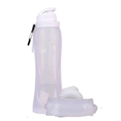 320/500ML Collapsible Water Bottles Food Grade Soft Flask Outdoor Foldable Cups Lightweight Silicone Cycling Drinking Bottles