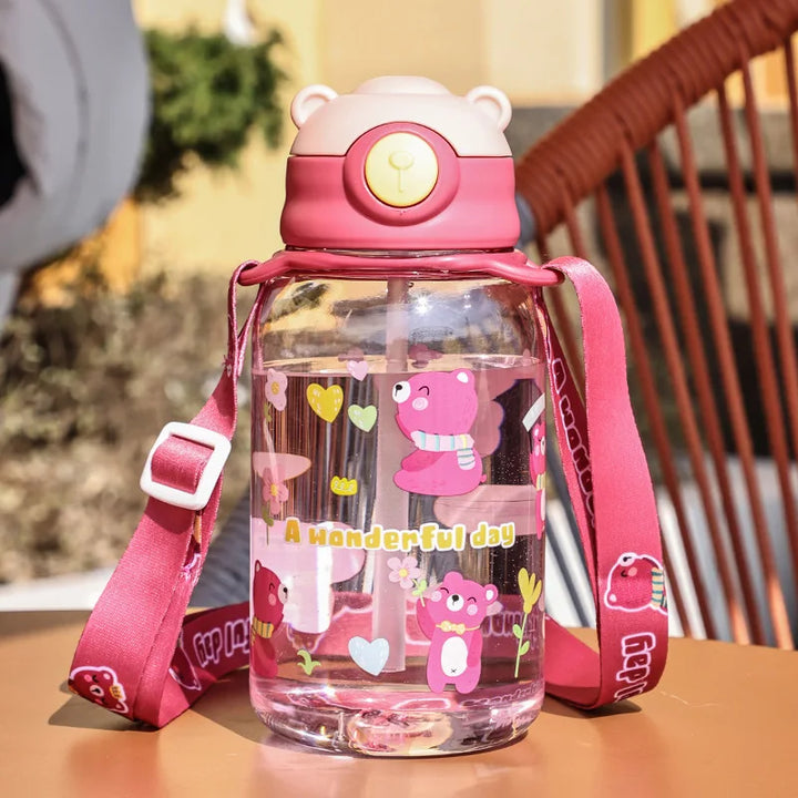 Kids Sippy Cup Water Bottle with Straw - Eagle 
