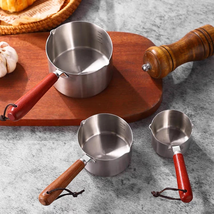 Multi Functional Stainless Steel Hot Oil Special Small Pot Mini Overflow Pot Household Mini Auxiliary Food Oil Splash Small Pot - Eagle 