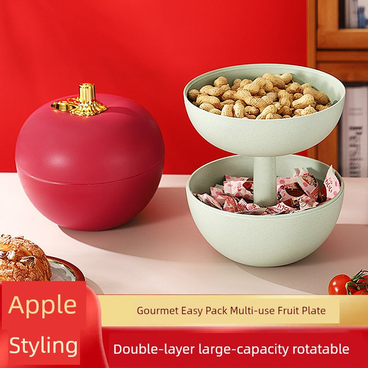 New Year Fruit Plate For Home 2025 New Arrival Living Room Coffee Table Wedding Candy Plate Snack Dried Fruit Storage Box Fruit Plate - Eagle 