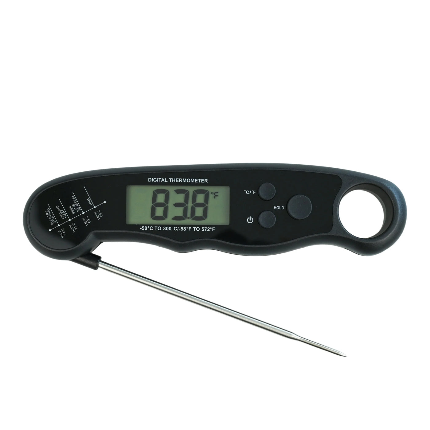 kitchen items Digital, Food Thermometer for Cooking and Baking, Instant Read Meat Thermometer with Backlight, Hold Function &