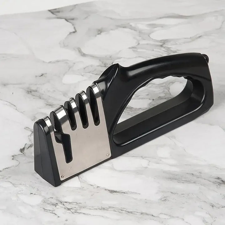 4-Stage Kitchen Knife Sharpener with Non-Slip Base - Eagle 
