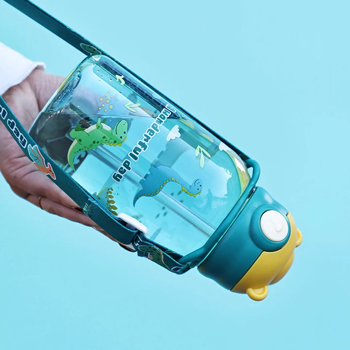 Kids Sippy Cup Water Bottle with Straw - Eagle 