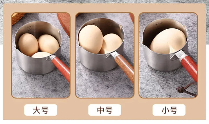 Multi Functional Stainless Steel Hot Oil Special Small Pot Mini Overflow Pot Household Mini Auxiliary Food Oil Splash Small Pot - Eagle 