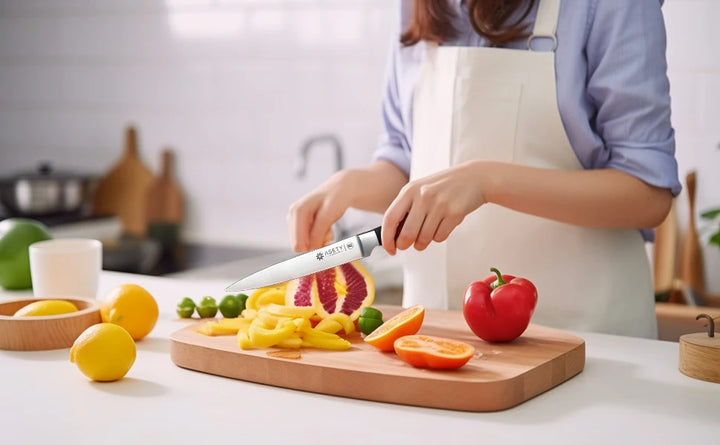 15 PCS Kitchen Knife Set With Built-in Knife Sharpener Block, Professional Stainless Steel Knife Set With Built - Eagle 