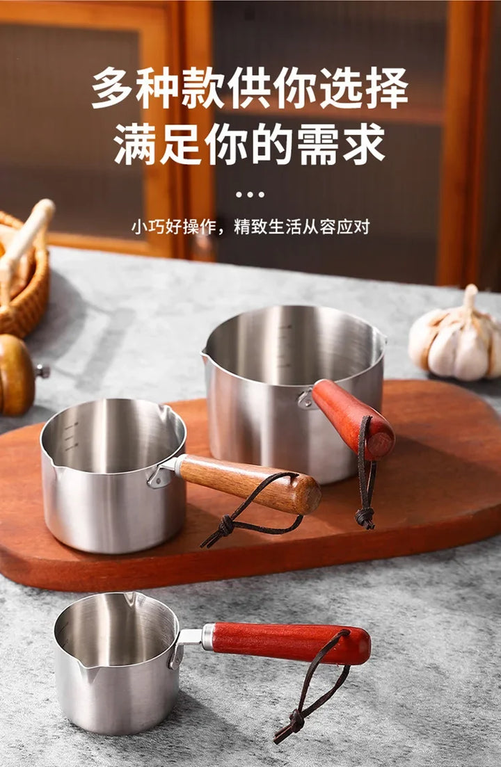 Multi Functional Stainless Steel Hot Oil Special Small Pot Mini Overflow Pot Household Mini Auxiliary Food Oil Splash Small Pot - Eagle 