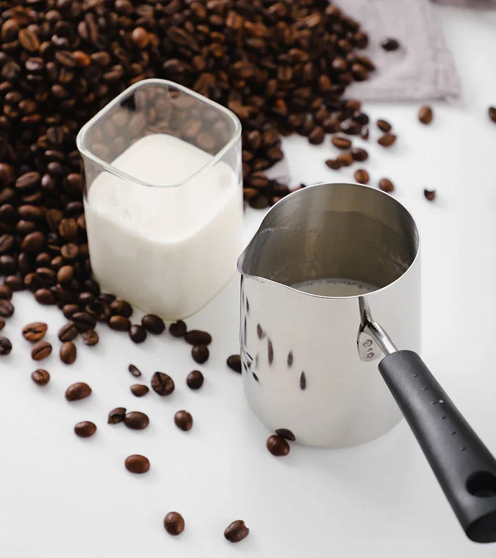 Long Handle Wax Melting Pot DIY Candle Soap Melts Pot Scented Wax Melts Metal Coffee Toroid Pitcher Latte Milk Frothing Jug - Eagle 