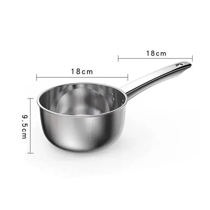 Stainless Steel Pan Pot Thickening Non-stick Suop Pan With Handle Milk Pot Hot Pot Household Cooking Tools Kitchen Utensils - Eagle 