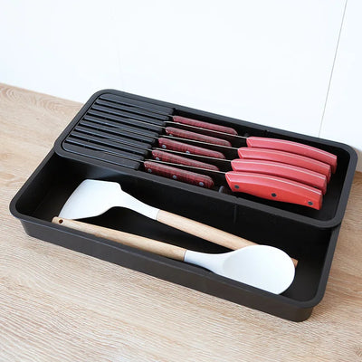 Kitchen  Utensil Cutlery Drawer Organizer Expandable Adjustable Flatware Spoon Fork Storage Tray for Kitchen Gadgets