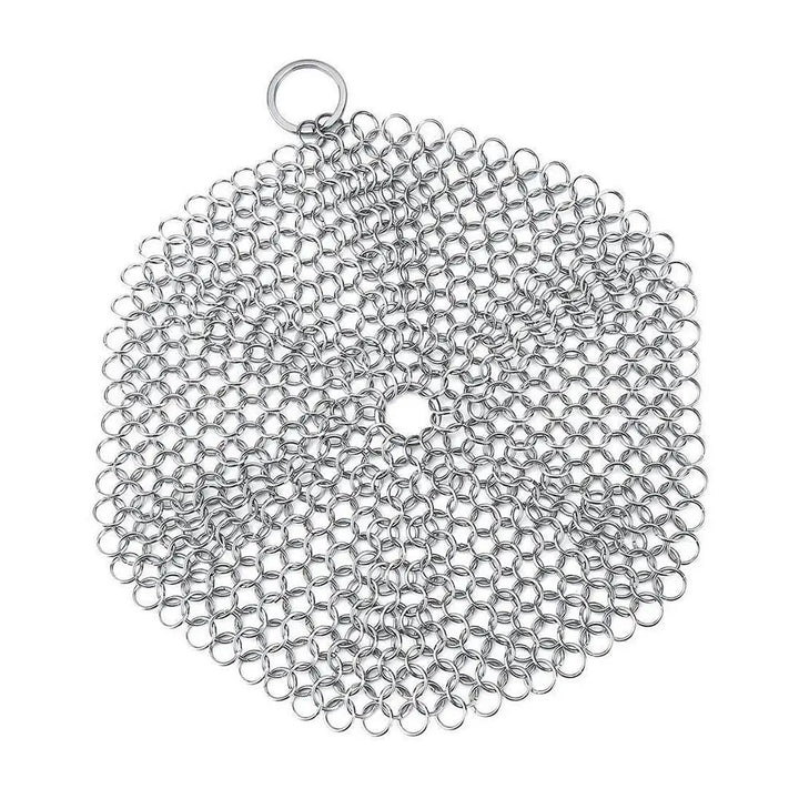 Stainless Steel Chainmail Scrubber for Cookware - Eagle 