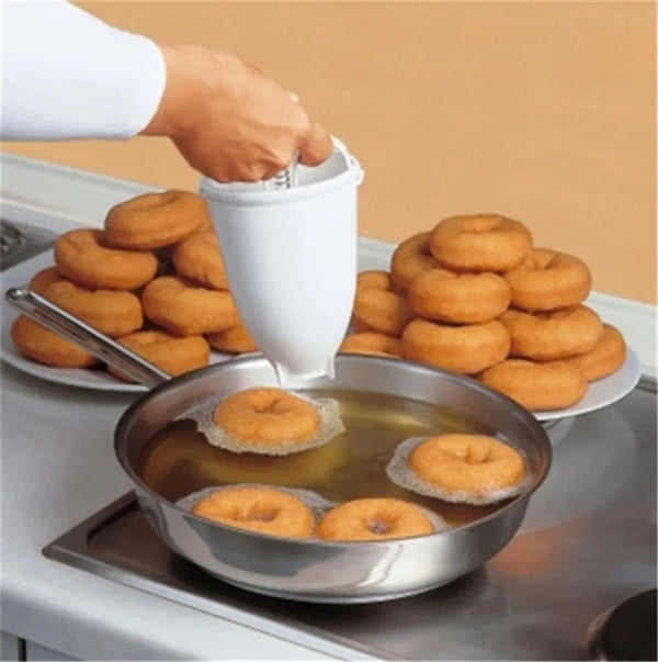 DIY Confectionery Pastry Baking Tools Donut Maker Dispenser Donut Making Artifact Creative Dessert MoldKitchen Gadget Bakeware - Eagle