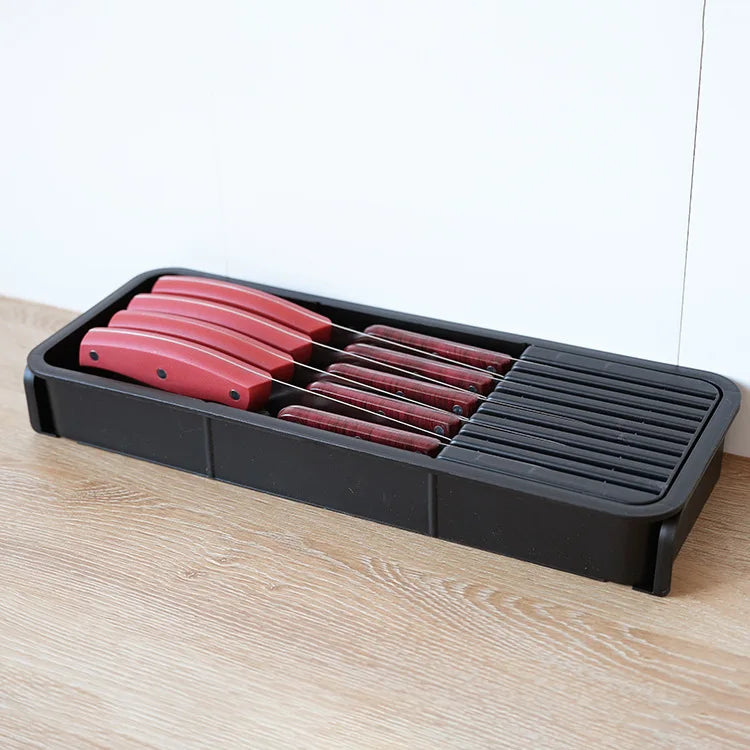 Kitchen  Utensil Cutlery Drawer Organizer Expandable Adjustable Flatware Spoon Fork Storage Tray for Kitchen Gadgets