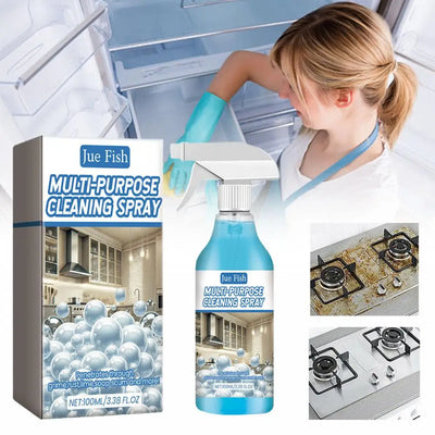 Kitchen Counter Deep Cleaning Spray Multi-Purpose Kitchen Cleaner Kitchen Oil Stains Cleaner Quick Remove Oil Grease Degreaser