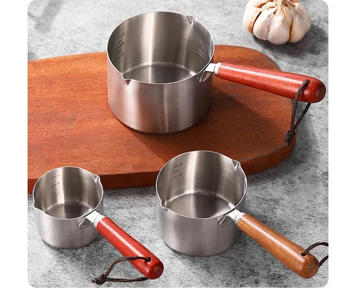 Multi Functional Stainless Steel Hot Oil Special Small Pot Mini Overflow Pot Household Mini Auxiliary Food Oil Splash Small Pot - Eagle 