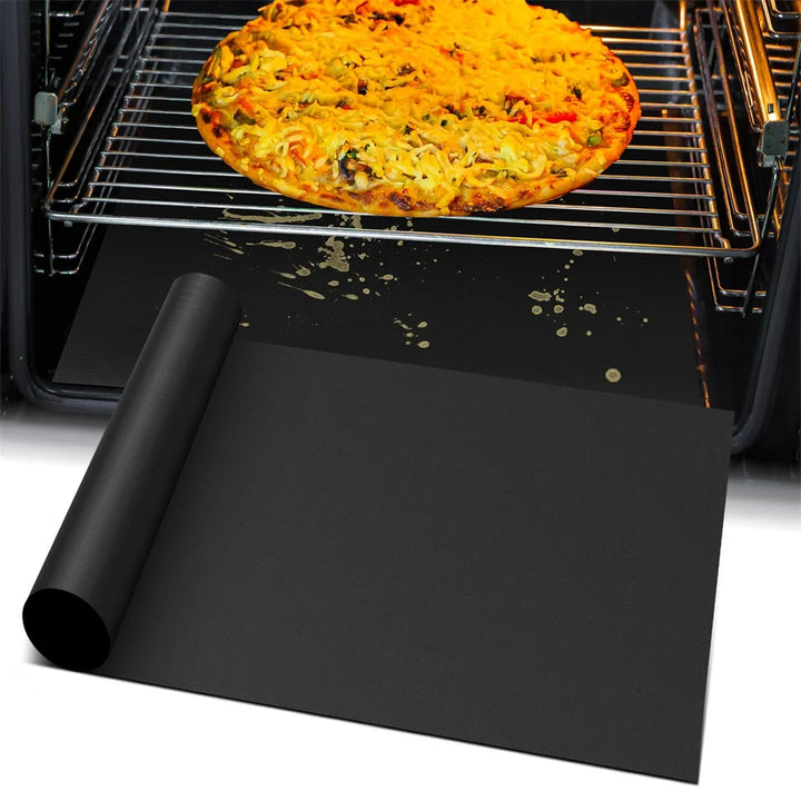 Oven Liners for Bottom of Electric Gas Oven Reusable Non-Stick Teflon Protector Mat Heat Resistant Grill Mats - Eagle 