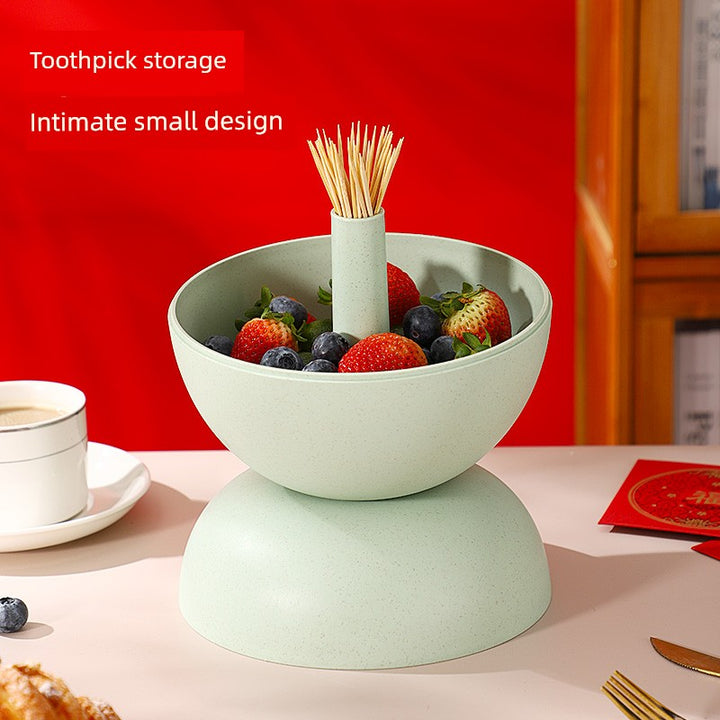 New Year Fruit Plate For Home 2025 New Arrival Living Room Coffee Table Wedding Candy Plate Snack Dried Fruit Storage Box Fruit Plate - Eagle 