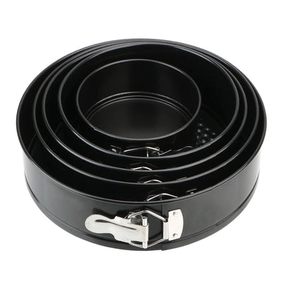 Removable Bottom Kitchen Accessories Carbon Steel Cakes Molds Round Cake Pan Bakeware Non-Stick Metal Bake Mould