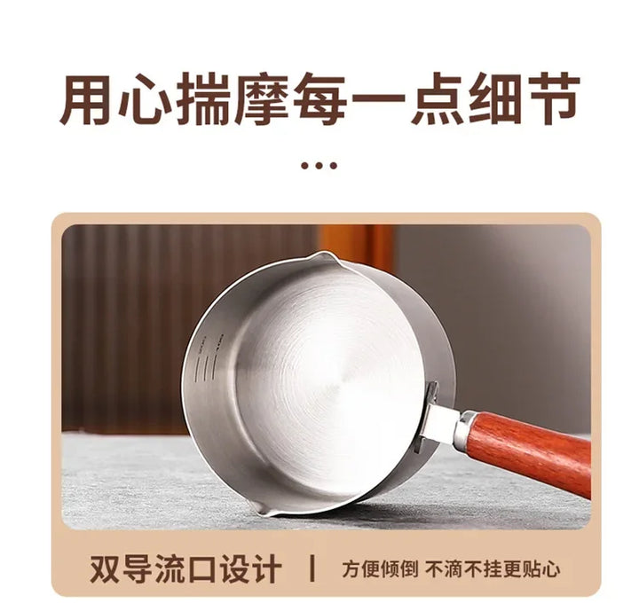 Multi Functional Stainless Steel Hot Oil Special Small Pot Mini Overflow Pot Household Mini Auxiliary Food Oil Splash Small Pot - Eagle 