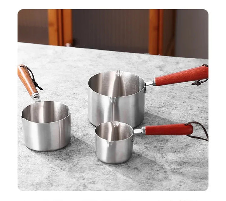 Multi Functional Stainless Steel Hot Oil Special Small Pot Mini Overflow Pot Household Mini Auxiliary Food Oil Splash Small Pot - Eagle 