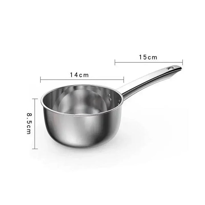 Stainless Steel Pan Pot Thickening Non-stick Suop Pan With Handle Milk Pot Hot Pot Household Cooking Tools Kitchen Utensils - Eagle 