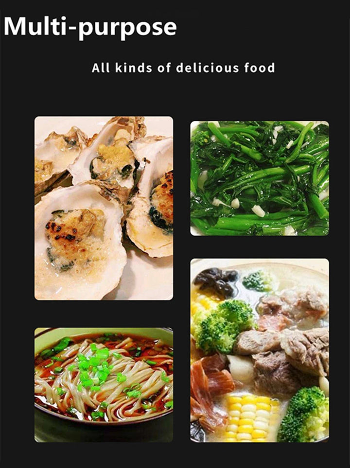 Rosewood Handle Stainless Steel Cookware Set Kitchen Durable Wok Spatula Colander Shovel Cooking Utensil Kitchenware Accessories - Eagle 