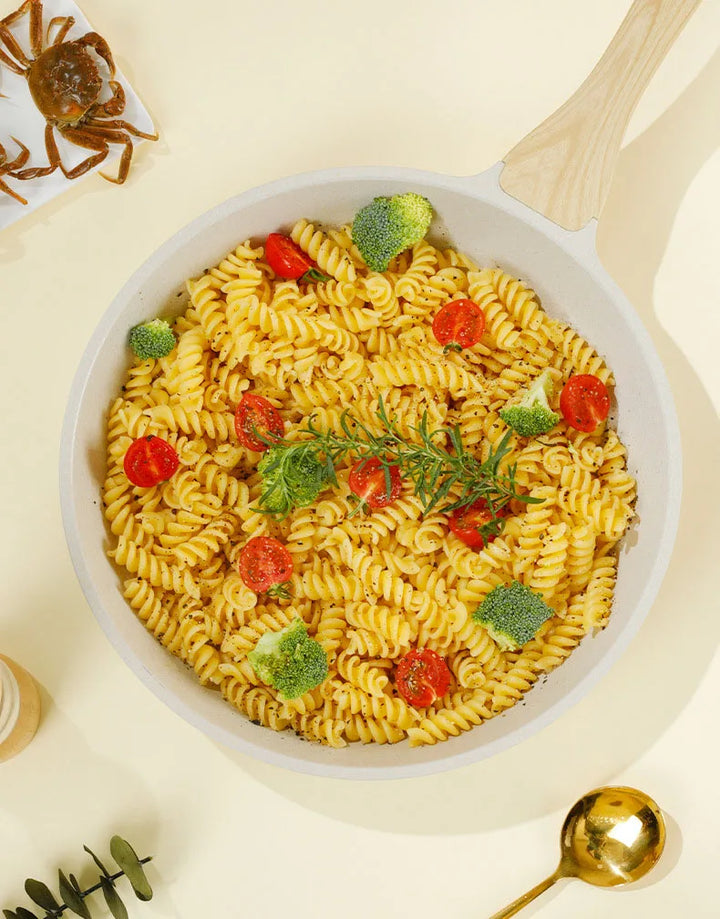 Durable Frying Pan Wok Pan Non-stick Ceramic Pot Induction Gas Stove Universal Cookware Steak Cooking Saucepan Nonstick Pan - Eagle 