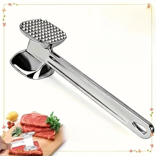 Aluminum Meat Tenderizer, Meat Mallet, Round Hammer, Tenderizing Hammer, Steak Hammer, Small Kitchen Tool Mini Meat Pounder - Eagle