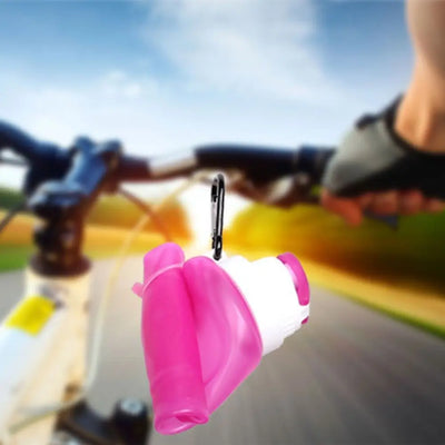 320/500ML Collapsible Water Bottles Food Grade Soft Flask Outdoor Foldable Cups Lightweight Silicone Cycling Drinking Bottles