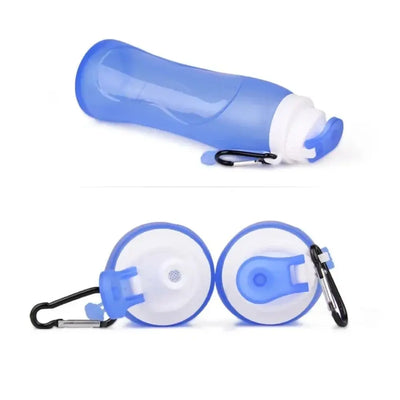 320/500ML Collapsible Water Bottles Food Grade Soft Flask Outdoor Foldable Cups Lightweight Silicone Cycling Drinking Bottles