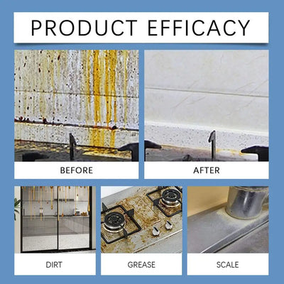 Kitchen Counter Deep Cleaning Spray Multi-Purpose Kitchen Cleaner Kitchen Oil Stains Cleaner Quick Remove Oil Grease Degreaser
