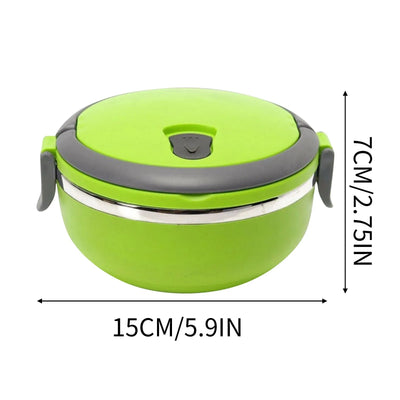 Kids Adult Food Thermal Picnic Lunch Box Stainless Steel Thermos Vacuum Food Flask Portable Food Soup Insulated Containers